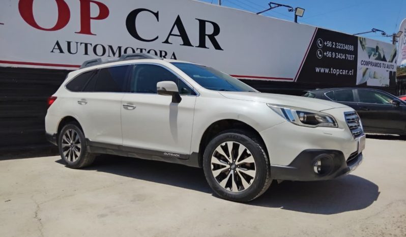 
								SUBARU ALL NEW OUTBACK PREMIIUM CVT AUT 2.5i 2015 lleno									