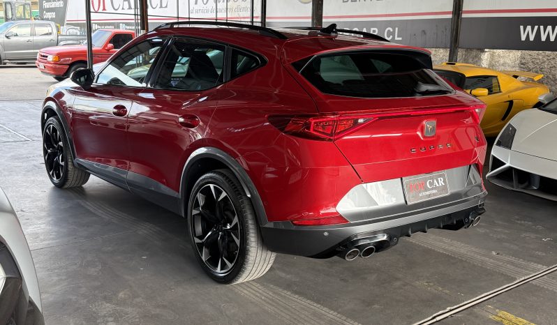 
								Cupra Formentor VZ año 2022 lleno									